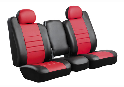 Fia LeatherLite Style Custom Front Seat Covers 09-18 Dodge Ram - Click Image to Close